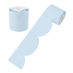 EVTBBP - 8. Blue Patterned Rolled Scalloped Border
